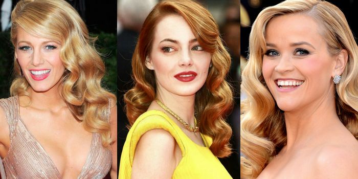 Las clásicas ondas hollywoodenses