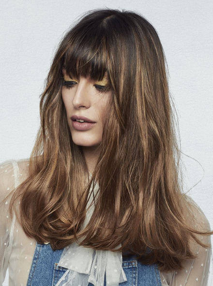 Balayage mechas raffel pages